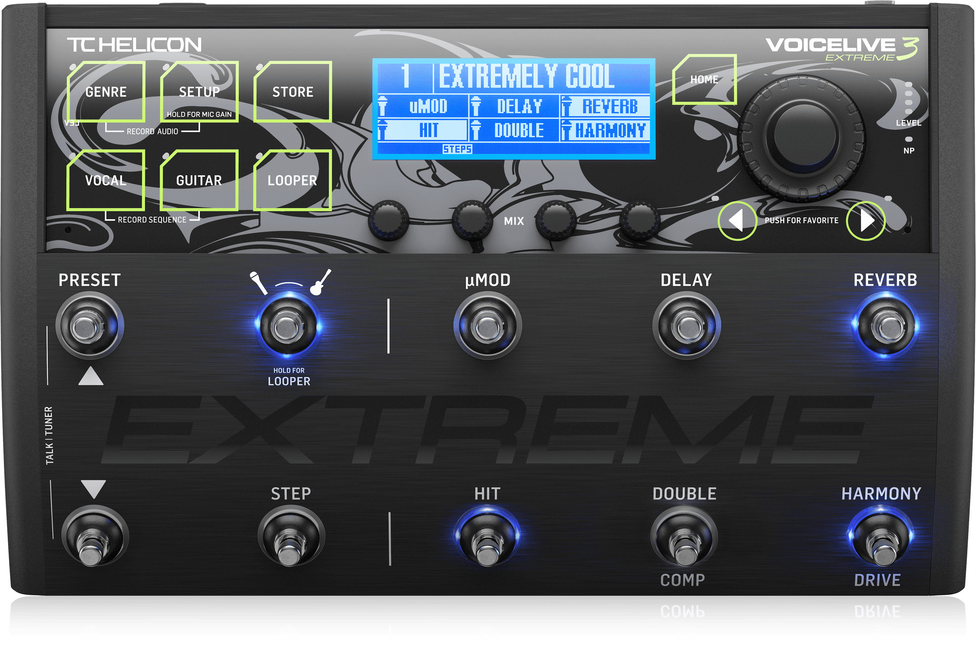 TC HELICON VOICELIVE 3 EXREME - PROCESOR WOKALNY - Riff.net.pl